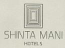 SHINTA MANI HOTELS (and logo) trademark logo