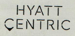 HYATT CENTRIC (and logo) trademark logo