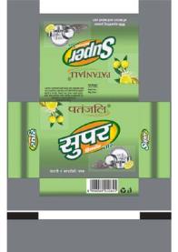 PATANJALI SUPER DHISHWASH BAR (and logo) trademark logo