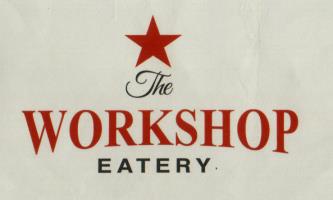 THE WORKSHOP EATERY (and logo) trademark logo