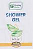 HEALING HERBS SHOWER GEL (and logo) trademark logo