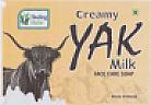 HEALING HERBS CREAMY YAK MILK SOAP (and logo) trademark logo
