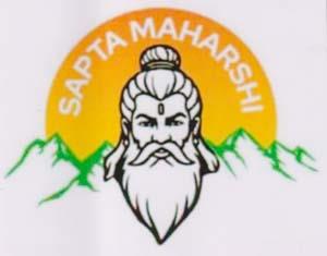SAPTA MAHARSHI (and logo) trademark logo