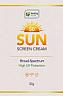 HEALING HERBS SUNSCREEN CREAM (and logo) trademark logo