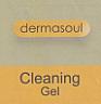 DERMASOUL CLEANING GEL (and logo) trademark logo