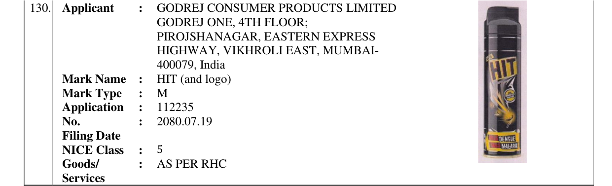 Original bulletin entry for HIT (and logo)