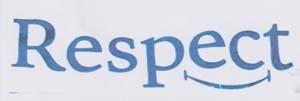Respect (and logo) trademark logo