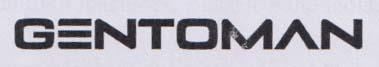 GENTOMAN (and logo) trademark logo