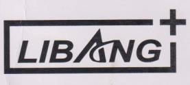 LIBANG+ (and logo) trademark logo