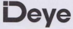 Deye (and logo) trademark logo