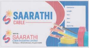 SAARATHI (and logo) trademark logo