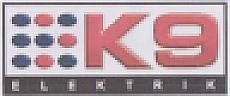 K9 ELEKTRIK (and logo) trademark logo