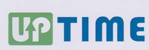 UP TIME (and logo) trademark logo