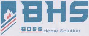 BHS BOSS HOME SOLUTION (and logo) trademark logo