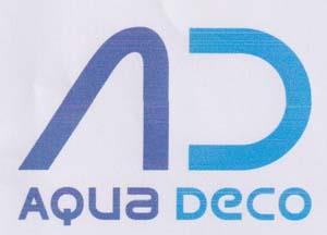 AQUA DECO (and logo) trademark logo