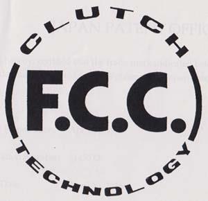 F.C.C. (and logo) trademark logo