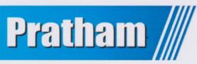 PRATHAM (and logo) trademark logo