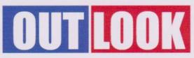 OUT LOOK (and logo) trademark logo