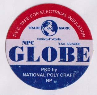 NPC GLOBE (and logo) trademark logo