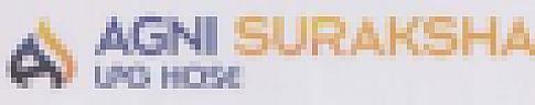 AGNI SURAKSHA LPG HOSE (and logo) trademark logo