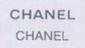 CHANEL CHANEL (and logo) trademark logo
