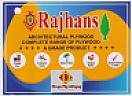 RAJHANS PLY (and logo) trademark logo
