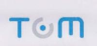 TOM (and logo) trademark logo
