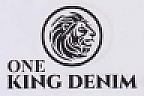 ONE KING DENIM (and logo) trademark logo