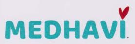 MEDHAVI (and logo) trademark logo