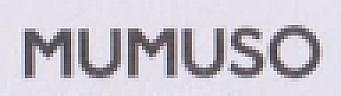 MUMUSO (and logo) trademark logo