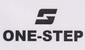 ONE-STEP (and logo) trademark logo