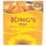 KING'S (and logo) trademark logo
