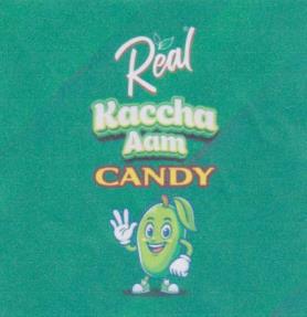REAL KACCHA AAM CANDY (and logo) trademark logo