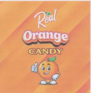 REAL ORANGE CANDY (and logo) trademark logo