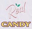 REAL CANDY (and logo) trademark logo