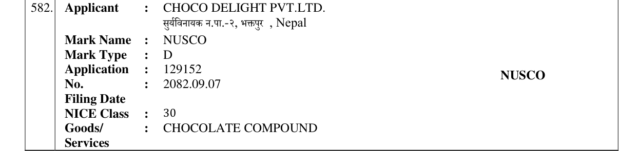 Original bulletin entry for NUSCO