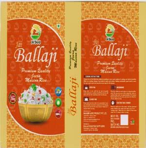 JAI BALLAJI (and logo) trademark logo
