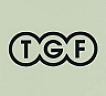 TGF (and logo) trademark logo