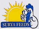 SURYA FEEDS (and logo) trademark logo