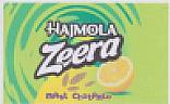 HAJMOLA ZEERA (and logo) trademark logo