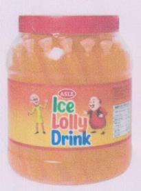 ASLE ICE LOLLY DRINK (and logo) trademark logo