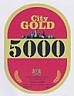CITY GOLD 5000 (and logo) trademark logo
