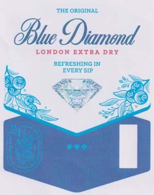 BLUE DIAMOND (and logo) trademark logo