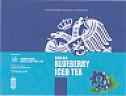 RUSLAN BLUEBERRY ICED TEA (and logo) trademark logo