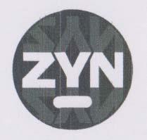 ZYN (and logo) trademark logo