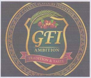GFI AMBITION (and logo) trademark logo