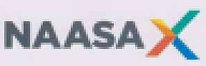 NAASA X (and logo) trademark logo