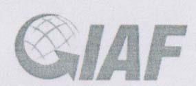 GIAF (and logo) trademark logo