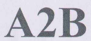 A2B (and logo) trademark logo