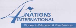 NATIONS INTERNATIONAL (and logo) trademark logo